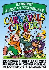 Carnavalsconcert 2015