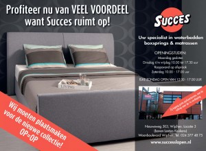 SUCCES BED-OPRUIMING