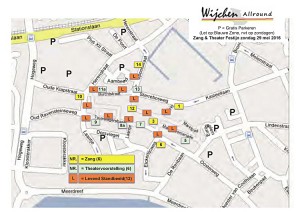 wijchen allround Plattegrond zang theater festijn