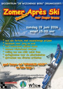 skibaan flyer 19 juni benefiet