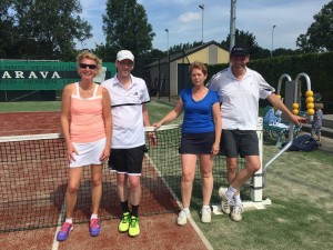 Open Philips tennistoernooi 1ste en 2de plaats GD7 Philipsen Accountants Toernooi