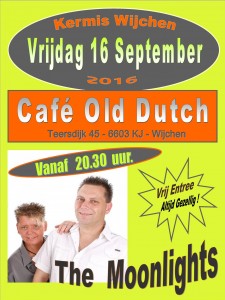 Café Old Dutch  kermis 16 september